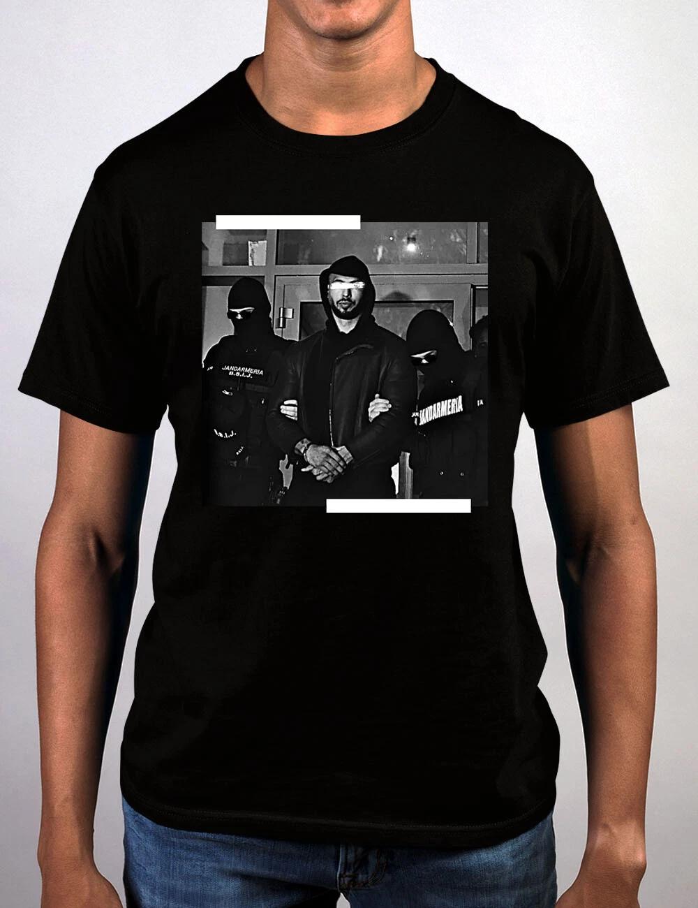 Andrew Tate T-Shirt Black | Free Top G Hustler Alpha Matrix Cobra Tee T Shirt S