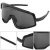 Outdoor Sports Glasses Windproof Cycling Goggles Bicycle Sunglasses for Women Men(Black FrameGray Lens )