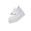 Small man thick-soled heightening little white shoes women's shoes 2025 new muffin shoes versatile ins trendy casual sports shoes