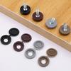 Plastic Nails Hinged Screw Caps Protective Self-tapping Screws Decorative Cover Furniture Hardware Nuts Bolts Folding Cap