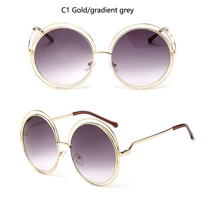 large round mirrored sunglasses