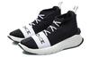 Li Ning Essence Way Of Wade Cushioning Slip Resistant Abrasion Resistant Mid top Basketball Shoes Unisex Black White AGBQ035-4