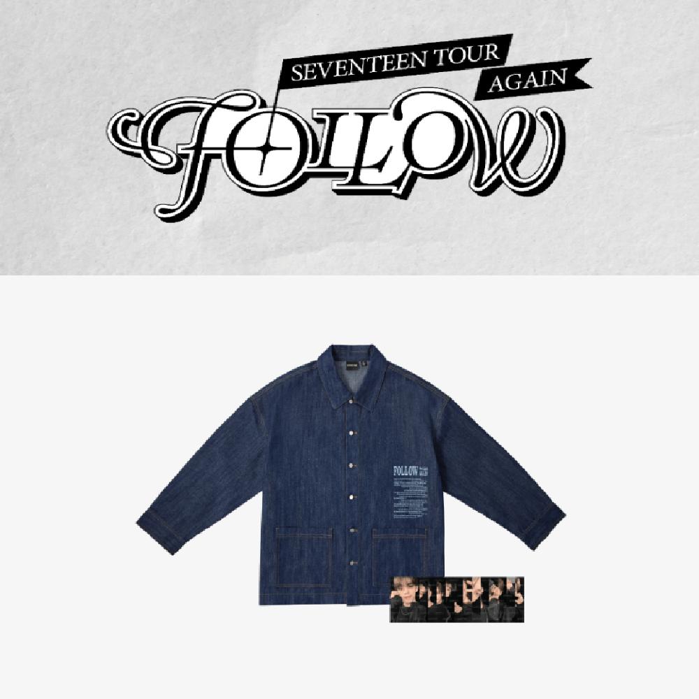 

2-й предзаказ SEVENTEEN TOUR FOLLOW AGAIN TO INCHHEON Джинсовая рубашка