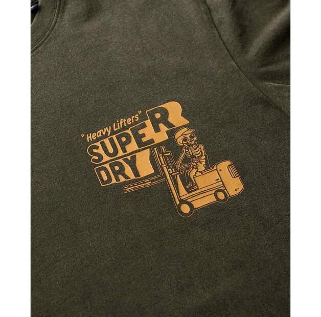 Superdry Tričko s krátkým rukávem Trade Tools Loose