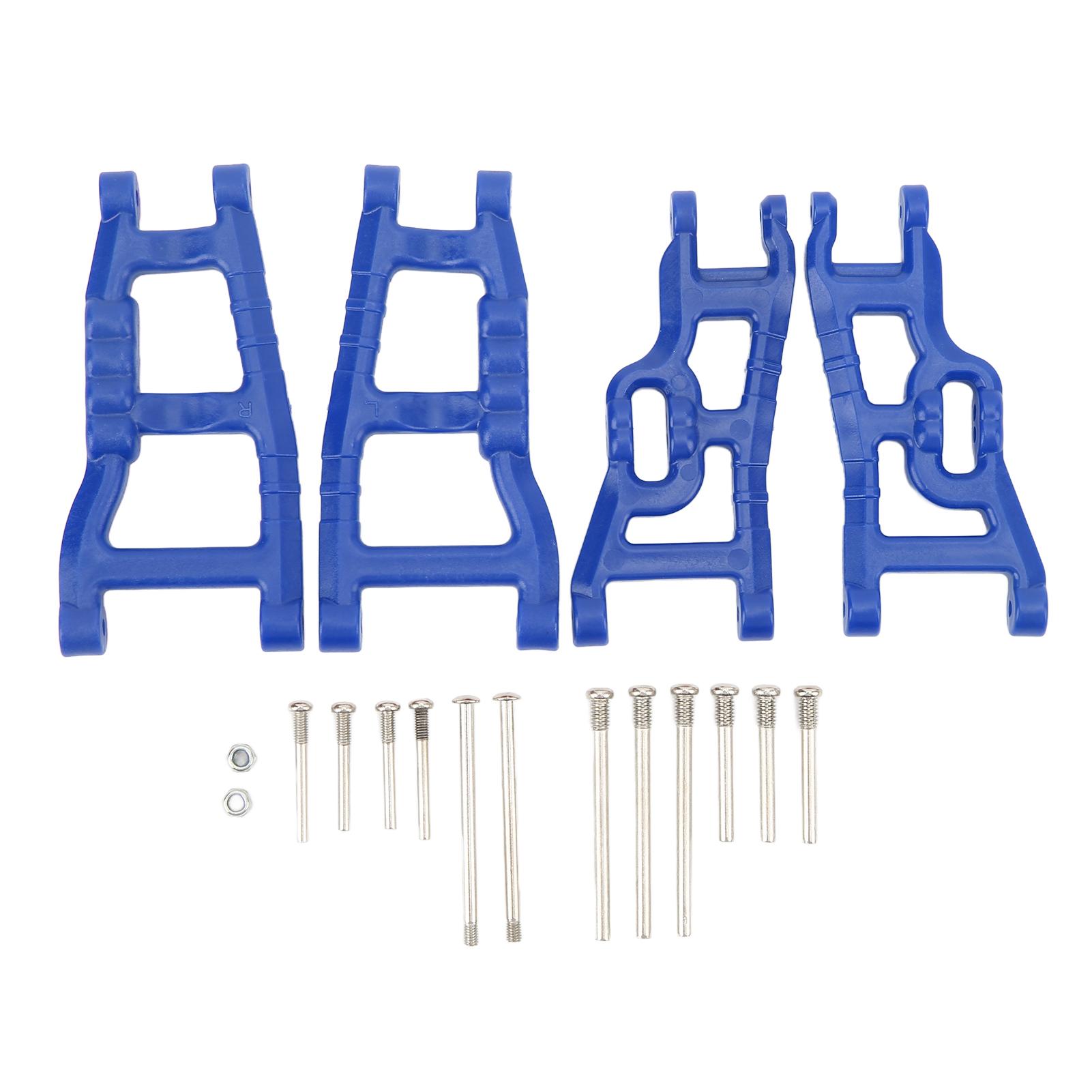 

RC Front Rear Suspension Arm Kit High Strength RC Car Upgrade Parts for Rustler Stampede Slash 2wd 1 10 RC Car Dark Blue темно-синього кольору