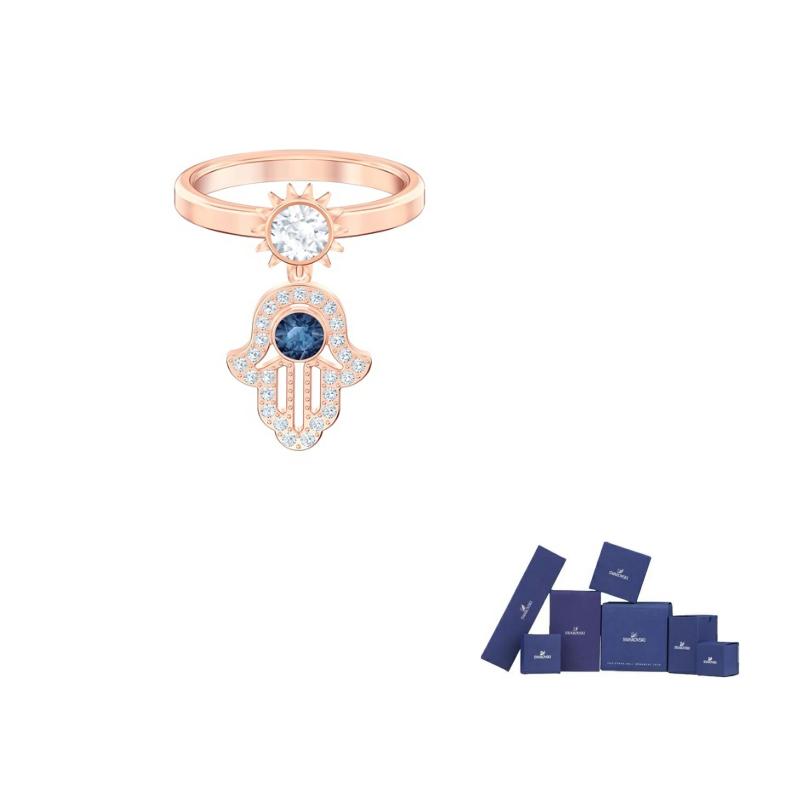 Swarovski Symbol Ring Roségold Vergoldet Damen Accessoires 5515443 55 beige