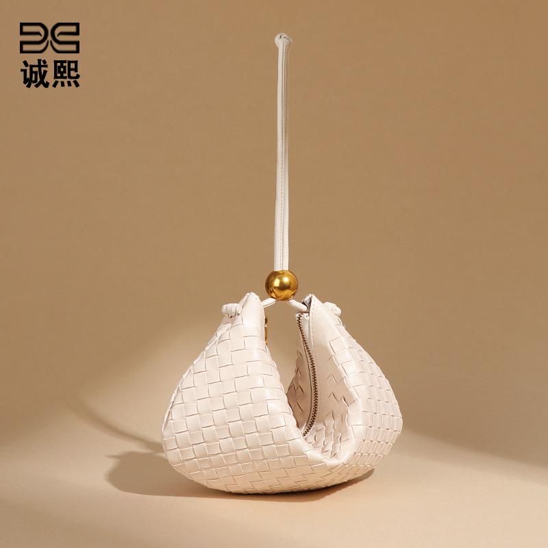 New Fashion Casual Versatile Armpit Bag Small Fresh Women's Solid Color One Shoulder Dumpling Bag Small Bag