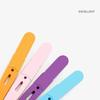 2PCS Stainless Steel Eyebrow Tweezer Colorful Multi-purpose Eyelash Extension Clip Makeup Tools Hairs Puller Facial Care