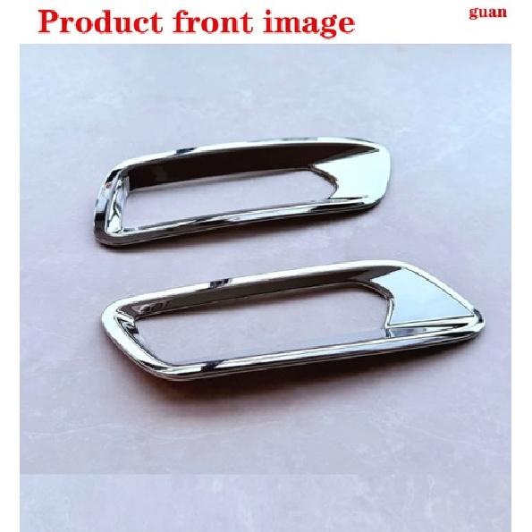 Car Rear Fog Lights Decorative Frame Silver For Honda Passport TrailSport 2026-