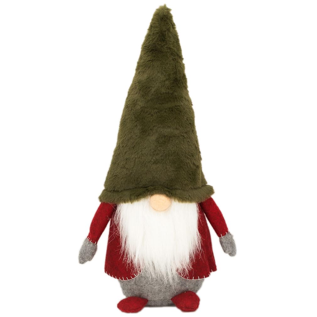 

Devalier Yule Tomte Christmas Nordic Santa Stylish Decorative Room Yule Tomte Ornament, 42cm, Fairy, Claus, Ornament, Accent, (Olive) xwa04-ol оливковый