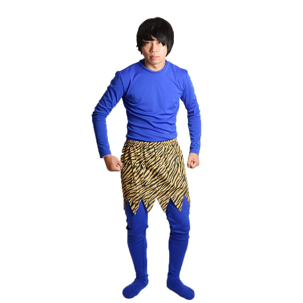 MAKE CHEERFUL Setsubun Oni Costume (Blue, XL)