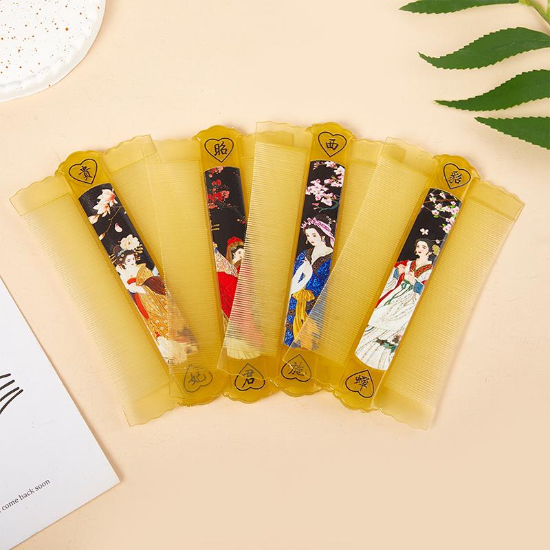 1/4 Pcs Lice Comb Double-Sided Super Dense Teeth Remove Dandruff Scalp Cleansing Scalp Massage Comb Flea Removal Hair Tool