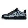 Nike Sneakers Air Force 1 '07 Qs 'Black Skeleton' BQ7541-001