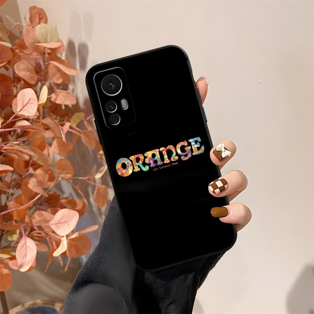 Orange Guitar Amp Phone Case Fundas For Xiaomi 15 14 12 Lite Pro 13 11t POCO X5 M6 M5 X6 X3 F5 F6 Pro Cover