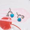 [Turquoise Gemstone] Rose Bella Earrings