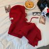 WarmHood Ladies 2 in 1 Knit Hooded Scarf Thick Warm Drawstring Winter Headwear