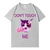 Funny Cat Harajuku Tshirts Unisex Short Sleeve Casual Punk Comfort Unisex and Women Aesthetic Clothing Tee Shirt Streetwear