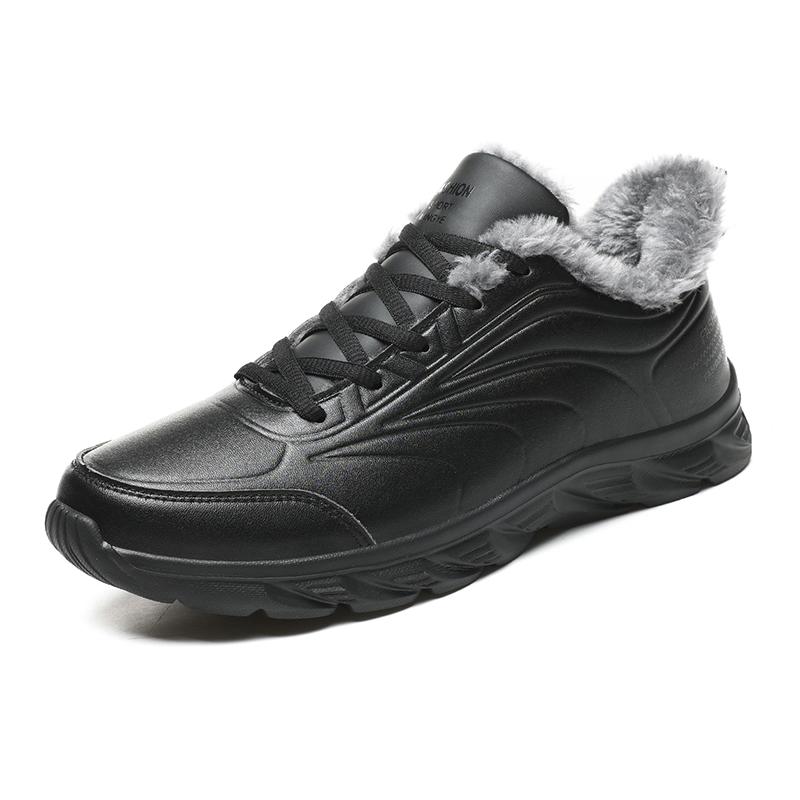 Super Warm Winter Sheos With Fur Sneakers Snow Men Shoe Waterproof Outdoor Boots Ankle Men Shoes Casual Men Boots Winter