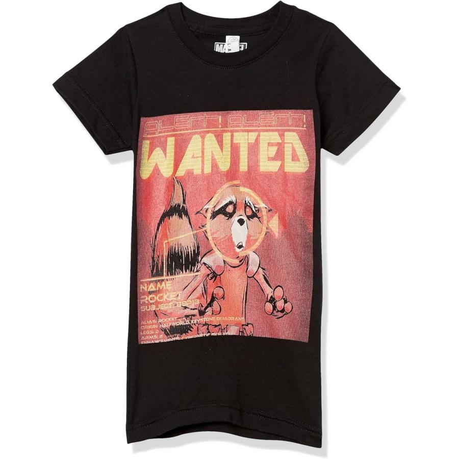 Marvel Girl s Wanted Raccoon T-Shirt S