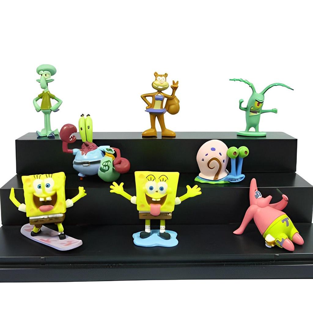 Dekoracja Akwarium Spongebob Dom Ananasowy Kreskówkowy Ornament Skalmar Zbiornik Ryby