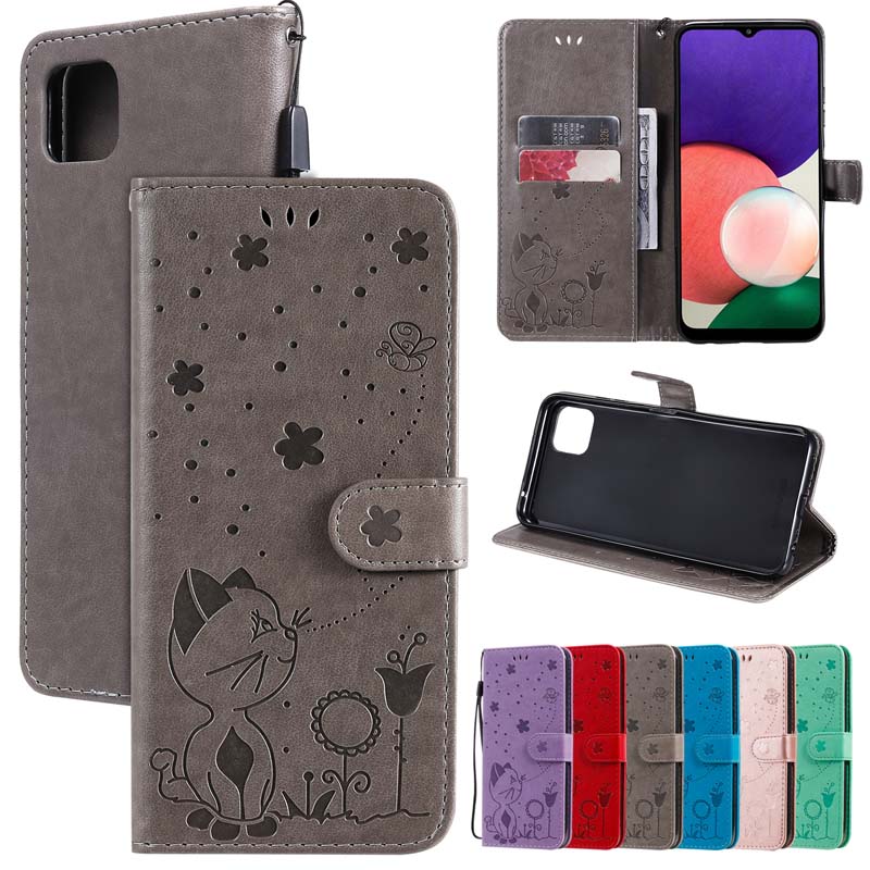 Wallet Case For Samsung Galaxy A12 A22 A32 A52 A52S A72 5G Flip Leather Book Cover for Samsung A 12 22 32 52 72 4G Phone Case
