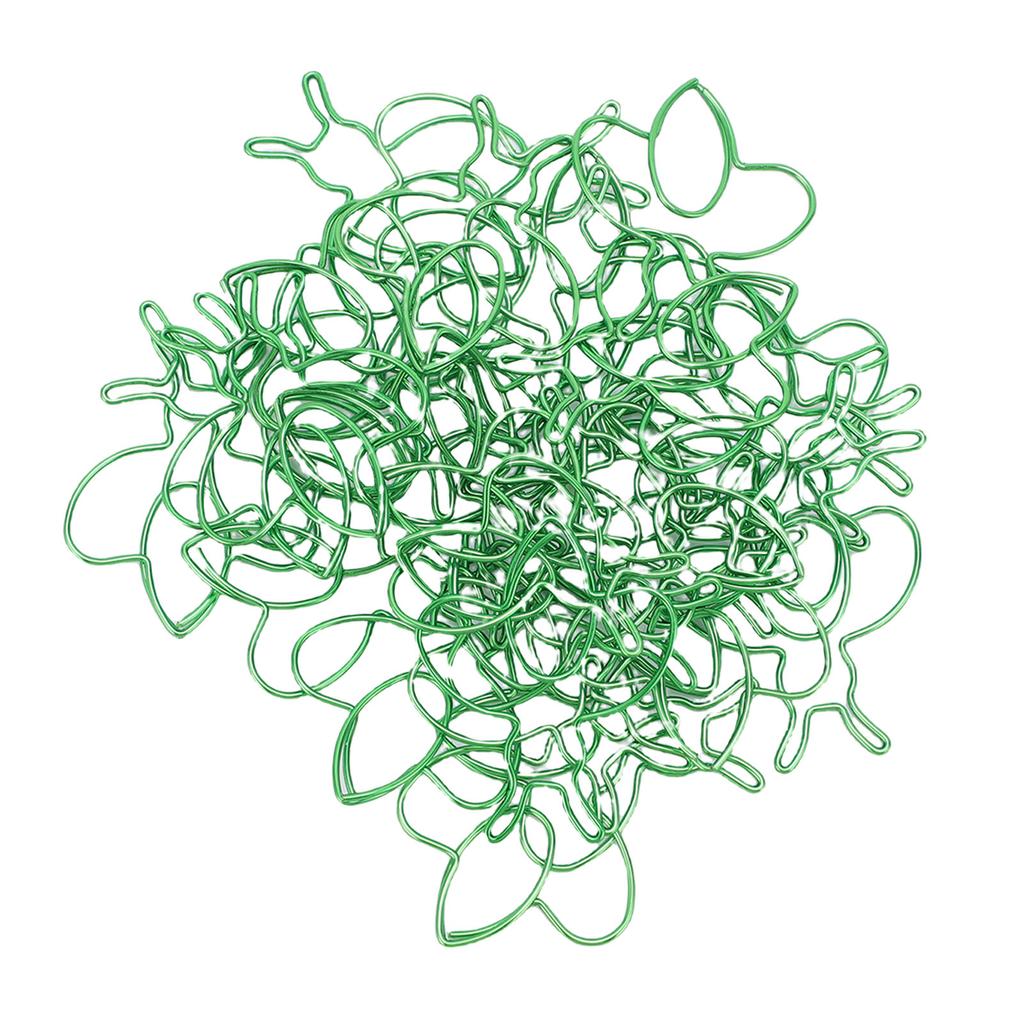 80Pcs Bee Shaped Paper Clips Iron Multifunctional Cute Paperclips for Scrapbooks Calendars Files