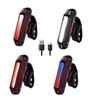 Compacts Lasers Guided Tail Light Innovative Bicycles Tail Lamp Upgraded Bicycles for Helmets and Backpacks