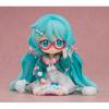 Boneca Nendoroid: Hatsune Miku Vocaloid Série 01 Roupa de Casa Ver.. Figura Articulada Pintada Fora de Escala com Tecido e Ímã