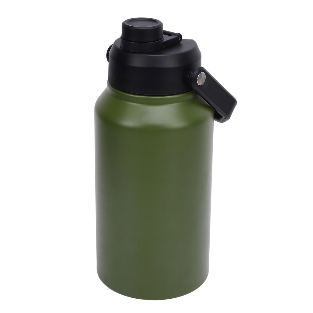 3L Insulated Water Bottle With Lid Handle Wide Mouth 316 Stainless Steel Travel Thermal Mug for Sports Gym Fitness Keep