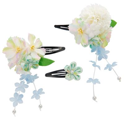 Hair Coming of Age Hair Japanese Graduation Hair Japanese High Quality Artificial Hair 3 3 Colors 3 Piece [OTAKUMARKET] Ornament, Yukata,