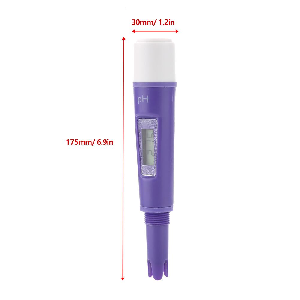 PH037 Waterproof Digital PH Meter Portable Water PH Tester for Drinking Water Aquarium Lab