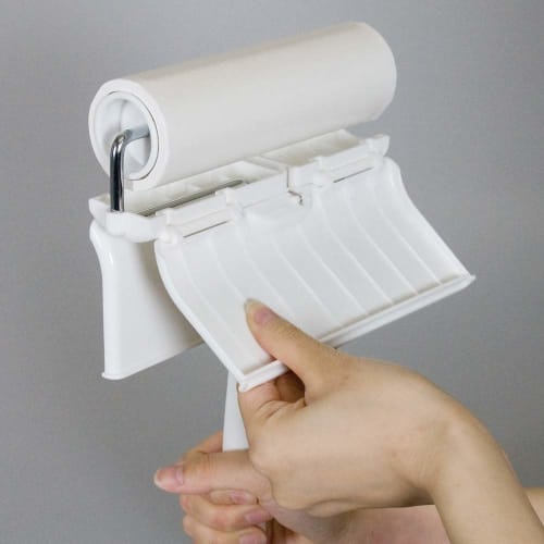 Azuma Industries 31cm Long Sticky Roller H with Freestanding Storage Case, Carpet Roller with Lift-Up Cover for Quick Use, Compatible with Standard Sp