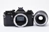 [USED] Pentax MV1 Black SLR Film Camera W. SMC Pentax-M Zoom 40-80mm, Near Mint, From JAPAN