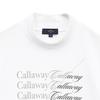 Callaway Short Sleeve Mock Neck Shirt UV for C25134211 Size M Women's (Moisture-Wicking, Quick-Drying, Protection) Golf, 1030_White,