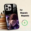 B-Sousuke Aizen Bleach   Phone Case For iPhone17,16,15,14,13,12,11 Plus,Pro Magnetic For Magsafe Wireless Charging