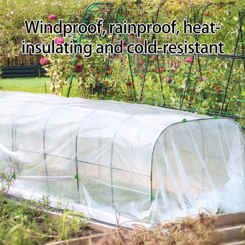 Frost Proof Portable Mini Greenhouse for Plant and Vegetables Steel Frame Insulated Cover for Indoor Outdoor Use