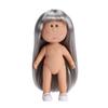 Curly Hair 14cm Bean Eye Vinyl Doll Dress Up Action Figure Body Fashion Mia Potato Dolls  DIY Toys