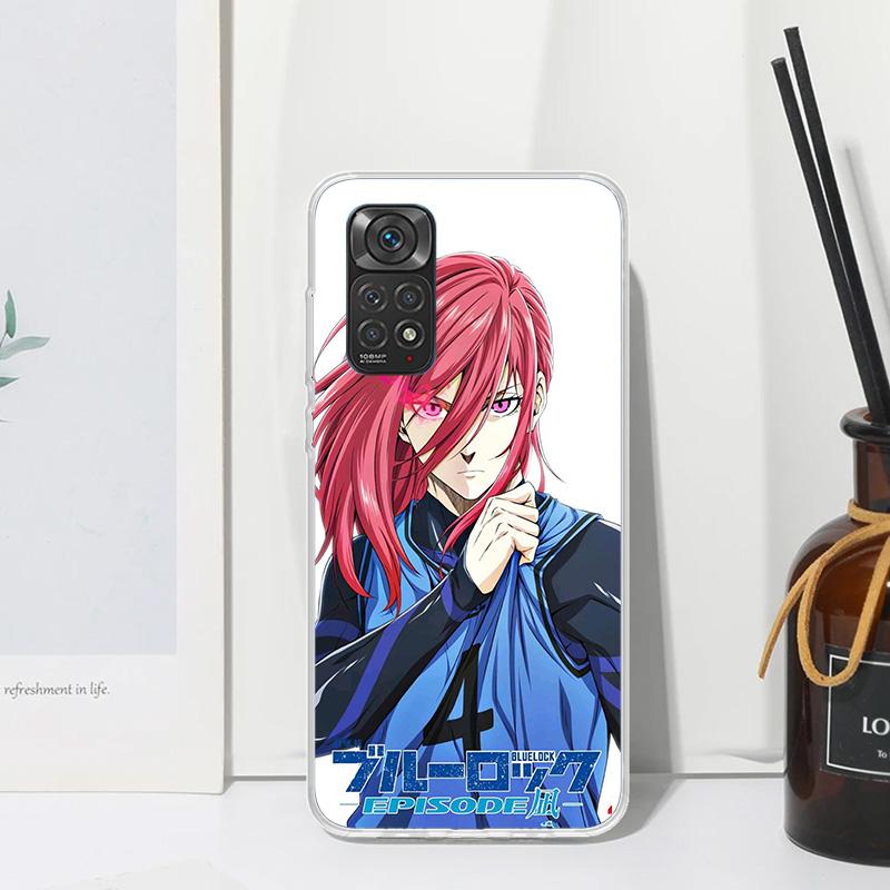 Blue Lock Chigiri Hyoma Phone Case For Xiaomi Redmi Note 15 13 14S 14 Pro Plus 12S 11S 10S 12 11E 10 11T Art Fundas Back Cover R