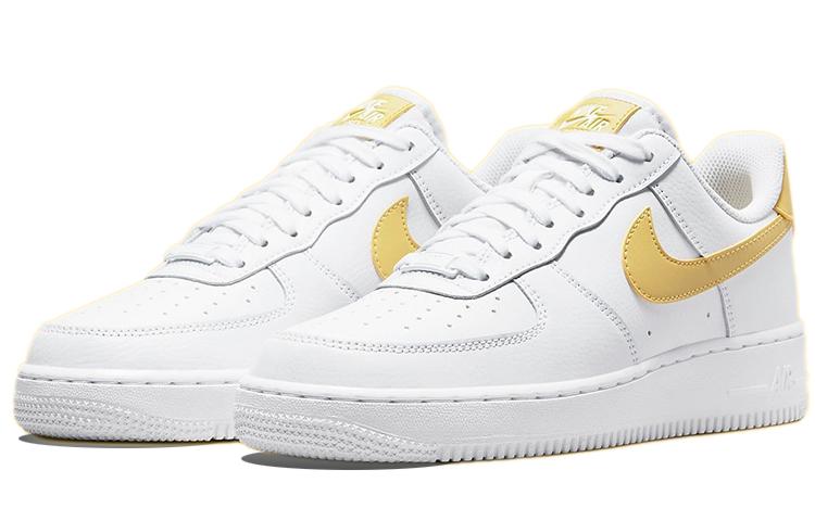 Nike Air Force 1 '07 White Saturn Gold White White Women's 315115-170