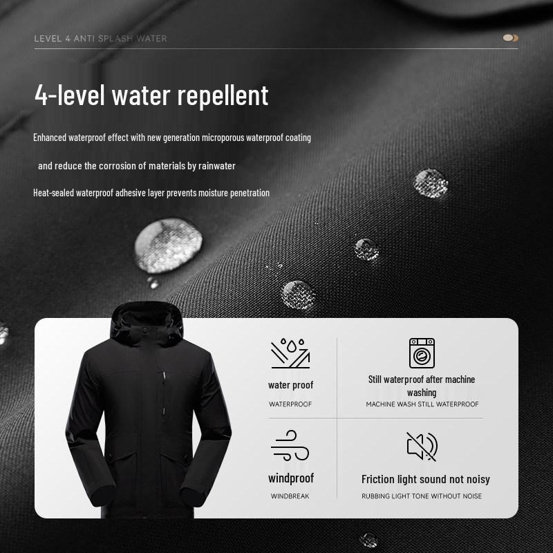 Embroidered Hooded Windbreaker for Toyota Honda Outdoor Workwear - Lightweight Jacket with Zipper