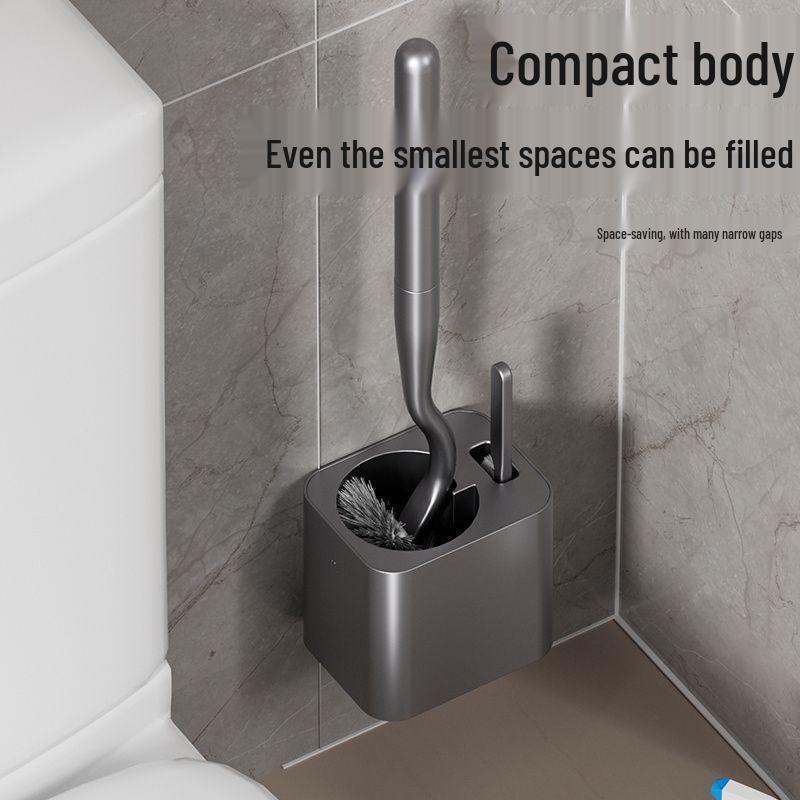 Lan Xiaoji Wall-Mounted Draining Toilet Brush Set