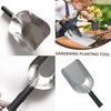 Reliable Stainless Steel Hand Shovel Square Hand Trowel for Various Gardening and Landscaping Needs Soil Digging Tool