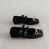 Fashion Square Toe Women Mary Jane Shoes Fashion Shallow Butterfly-knot Shoes Spring Ladies Elegant Dress Slip on Shoes