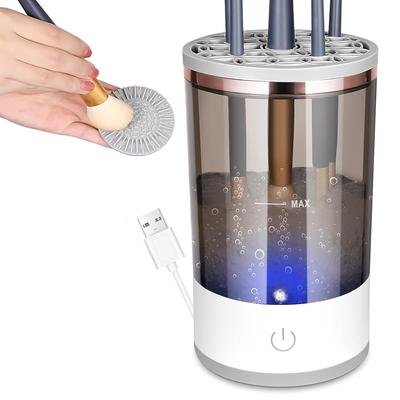 Electric Makeup Brush Cleaner USB Automatic Brush Fit for All Size Makeup Brush