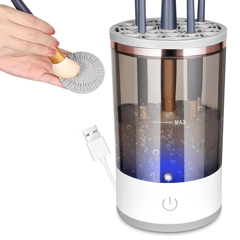 

Electric Makeup Brush Cleaner USB Automatic Brush Fit for All Size Makeup Brush