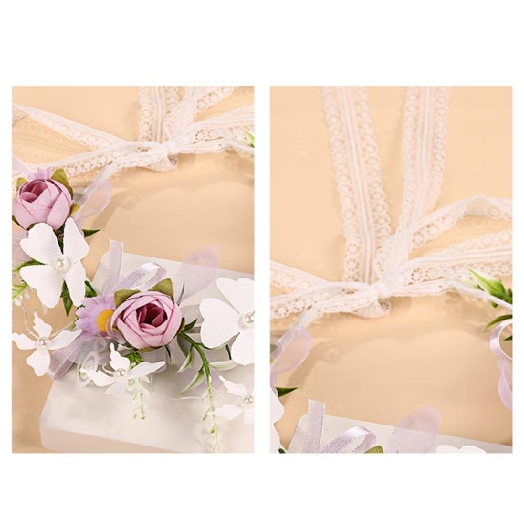 Comfortable Floral Hair Band With Adjustable Fit Natural Style Headpiece For Teens Adults Women Lightweight Design