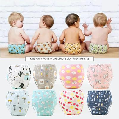 30PC Baby Training Pants, Underwear, Washable Diapers, Reusable Cotton Breathable Diapers