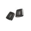 For BMW X7 G07 - Carbon Fiber Style Car Inner Microphone Cover Trim 2PCS