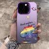 Applicable to Apple 11 mobile phone case iphone11plus new 11promax cute 11 fresh rainbow smile
