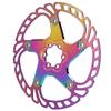 Bike Disc Brake Rotors 6 Nails Cycling Accessory for Mountain Bicycle Plating Color